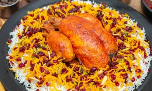 طرز تهیه زرشک پلو با مرغ